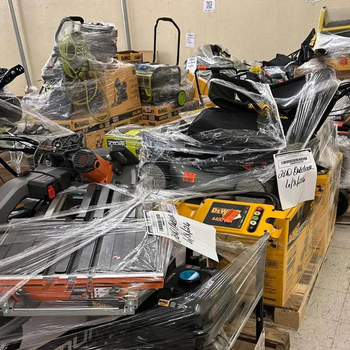 POWER TOOLS LIQUIDATION PALLET