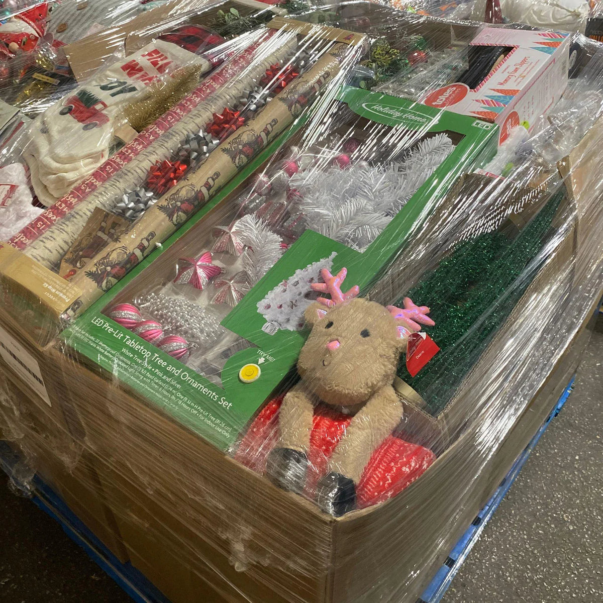 Assorted Christmas Pallets | PalletsLiquidationUSA
