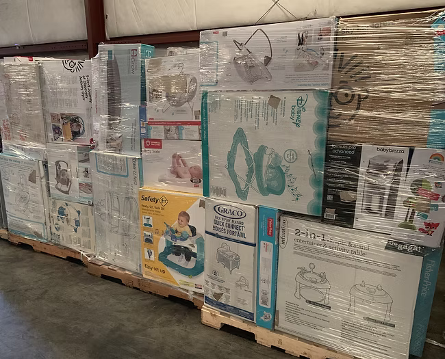 Wholesale Baby Items Pallet (100–150 Pieces)