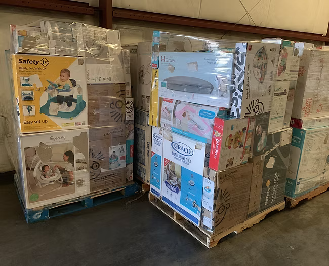 Wholesale Baby Items Pallet (100–150 Pieces)