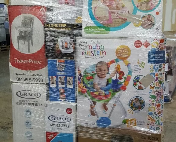 Wholesale Baby Items Pallet (100–150 Pieces)