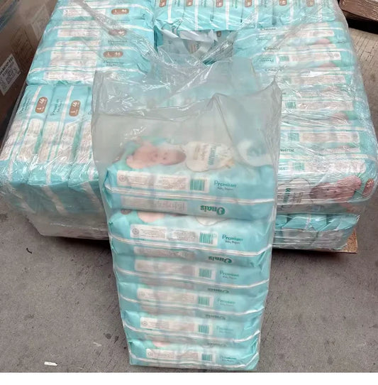 Wholesale Baby Diapers Pallet (150 Boxes & Packs)