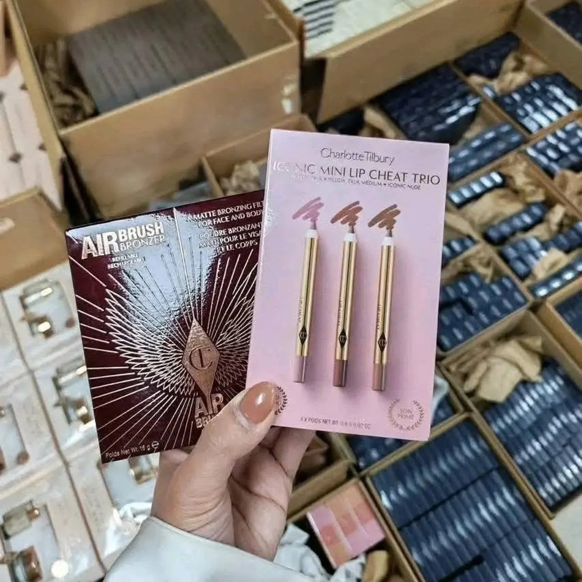 Designer Cosmetics Pallet, 280 Units, Mixed Brands Including Saint Laurent